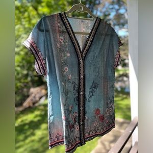 Brand new silk blouse